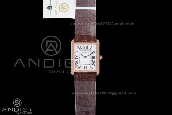 Tank Solo 27.4mm RG AF 1:1 Best Edition White Dial...