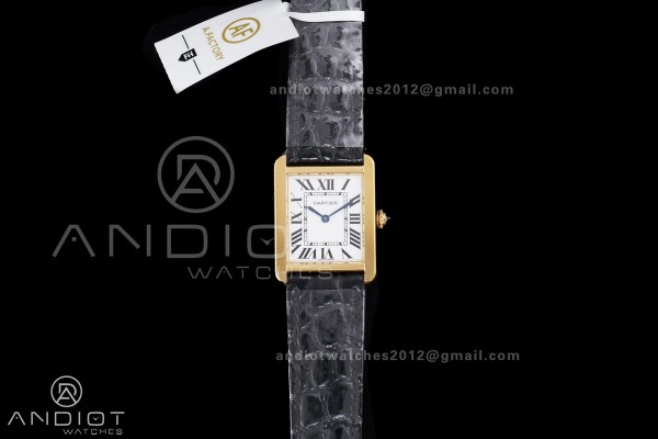 Tank Solo Ladies 24.4mm YG AF 1:1 Best Edition Whi...