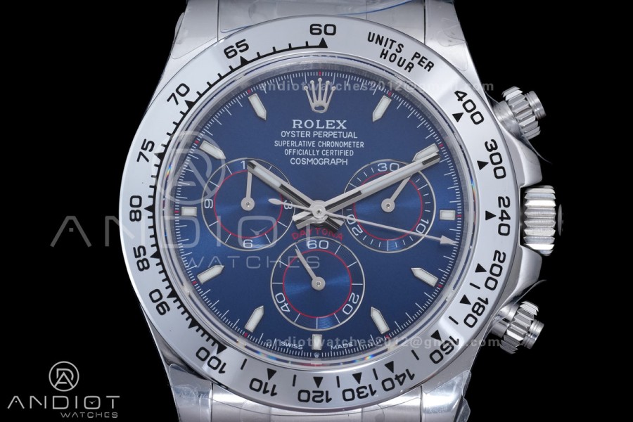 2025 Daytona 126509 QF 1:1 Best Edition Blue Dial on SS Bracelet QF4131 V6 (Gain Weight)