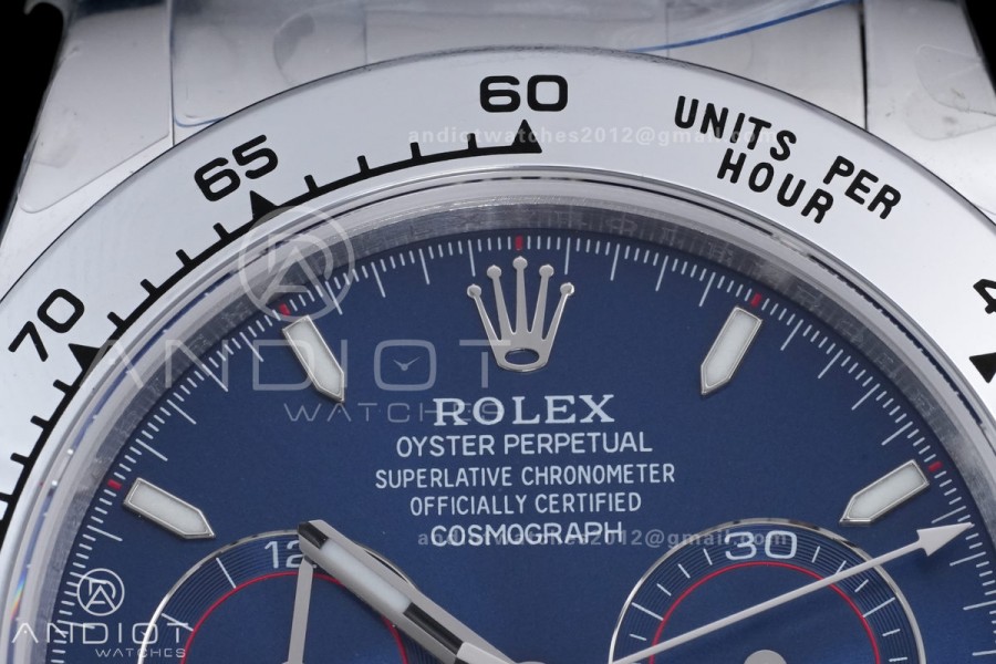 2025 Daytona 126509 QF 1:1 Best Edition Blue Dial on SS Bracelet QF4131 V6 (Gain Weight)