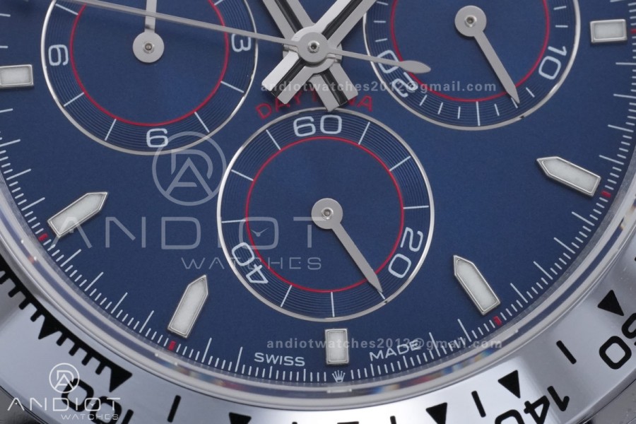 2025 Daytona 126509 QF 1:1 Best Edition Blue Dial on SS Bracelet QF4131 V6 (Gain Weight)