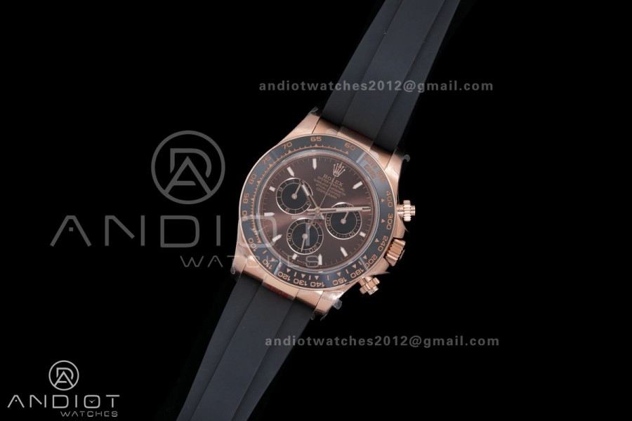 2025 Daytona 126515 QF 1:1 Best Edition Chocolate Dial on Oysterflex Strap QF4131 V10 (Gain Weight)