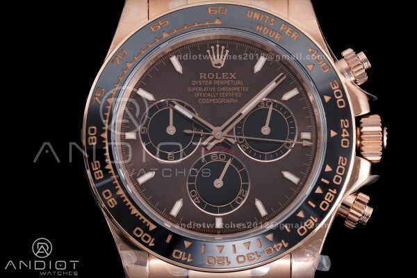 2025 Daytona 126515 QF 1:1 Best Edition Chocolate ...