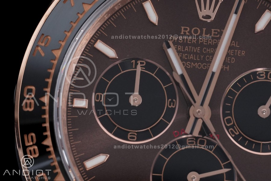 2025 Daytona 126515 QF 1:1 Best Edition Chocolate Dial on Oysterflex Strap QF4131 V10 (Gain Weight)