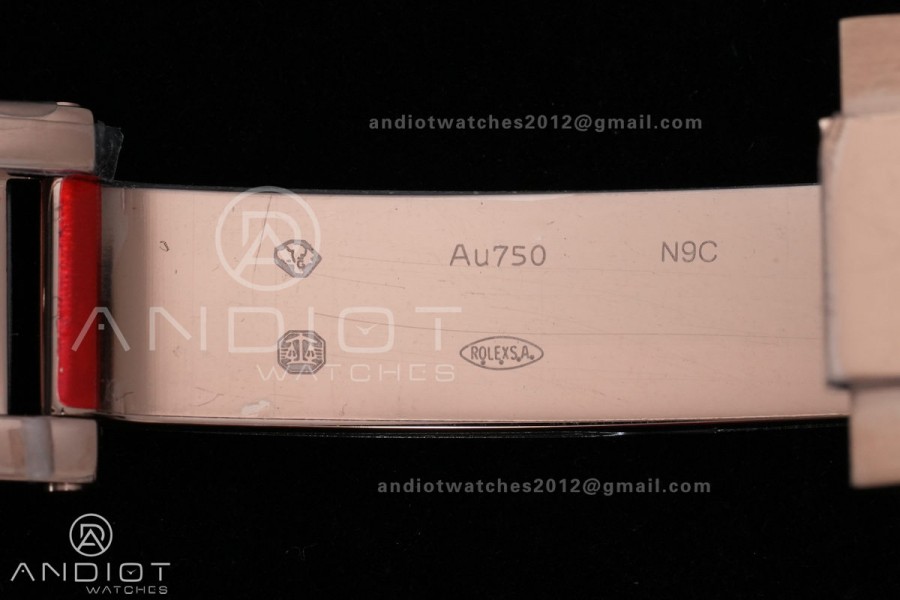 2025 Daytona 126505 QF 1:1 Best Edition Chocolate Dial on RG Bracelet QF4131 V6 (Gain Weight)