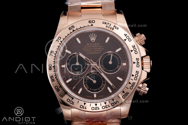 2025 Daytona 126505 QF 1:1 Best Edition Chocolate ...