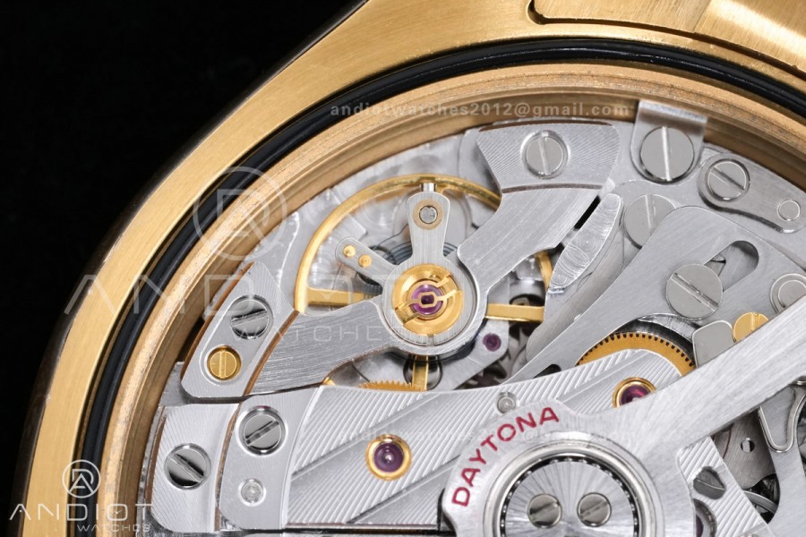 2025 Daytona 126508 QF 1:1 Best Edition Green/YG Dial on YG Bracelet QF4131 V6 (Gain Weight)