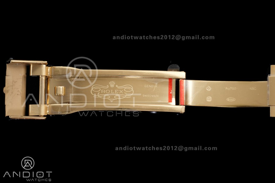 2025 Daytona 126508 QF 1:1 Best Edition Green/YG Dial on YG Bracelet QF4131 V6 (Gain Weight)