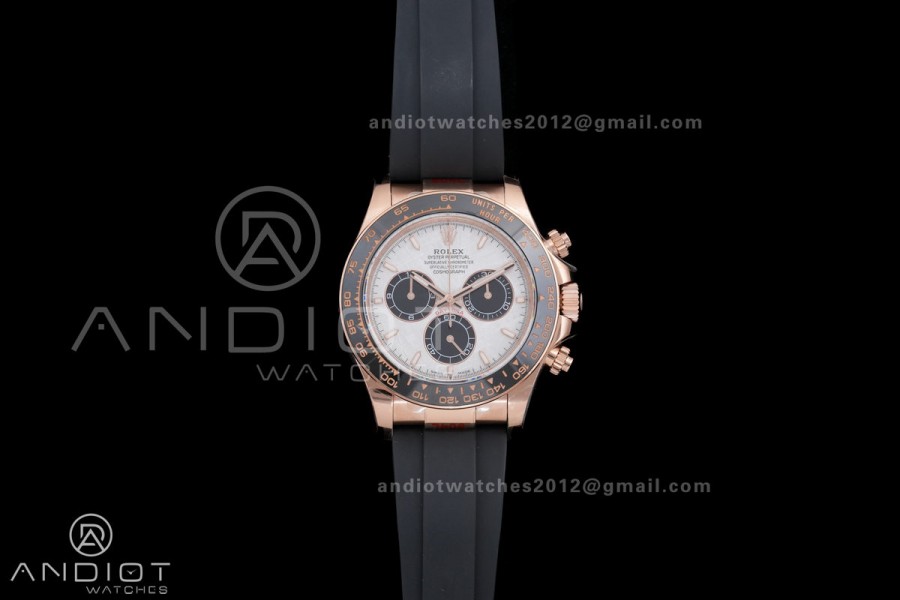 2025 Daytona 126515 QF 1:1 Best Edition Meteorite Dial on Oyster-flex Strap QF4131 V10 (Gain Weight)