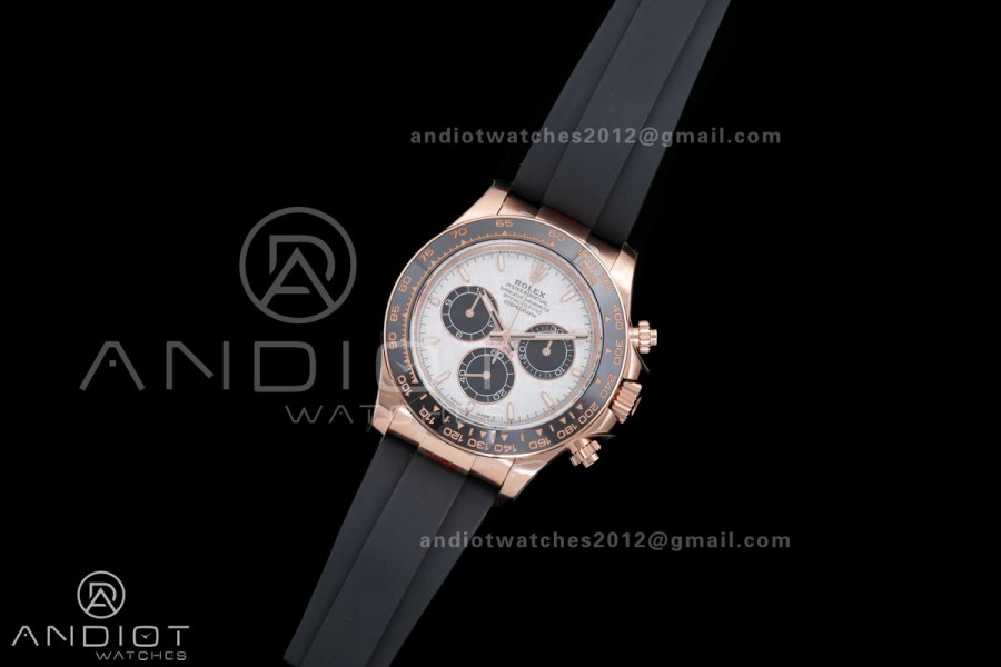 2025 Daytona 126515 QF 1:1 Best Edition Meteorite Dial on Oyster-flex Strap QF4131 V10 (Gain Weight)