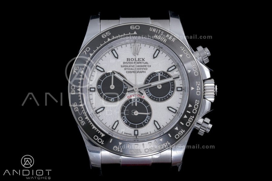 2025 Daytona 126519 QF 1:1 Best Edition Meteorite Dial on Oysterflex Strap QF4131 V10 (Gain Weight)