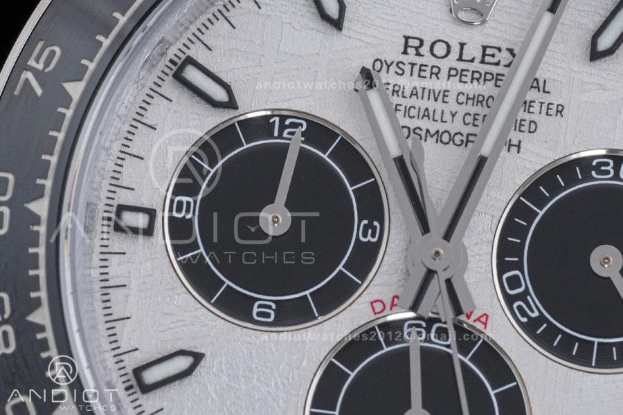 2025 Daytona 126519 QF 1:1 Best Edition Meteorite Dial on Oysterflex Strap QF4131 V10 (Gain Weight)