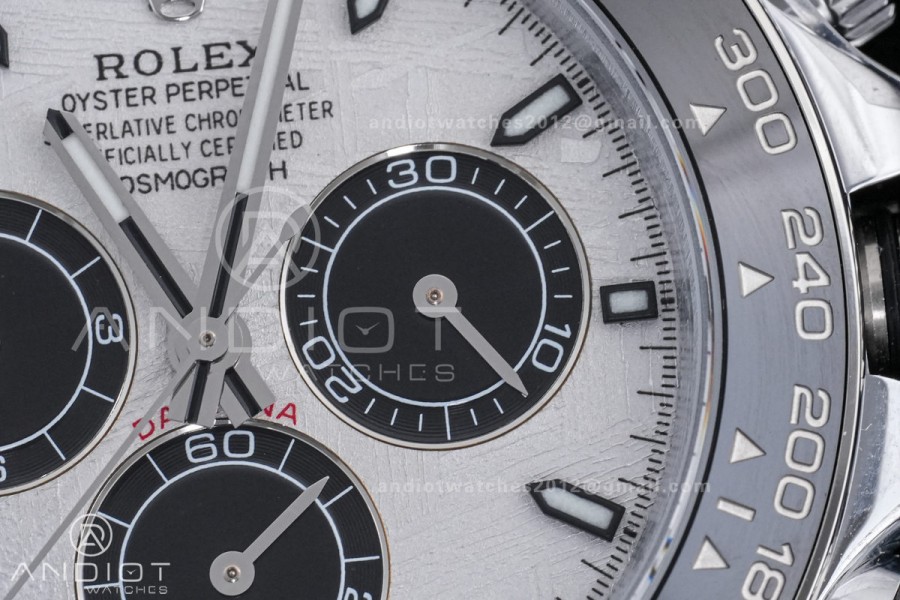 2025 Daytona 126519 QF 1:1 Best Edition Meteorite Dial on Oysterflex Strap QF4131 V10 (Gain Weight)