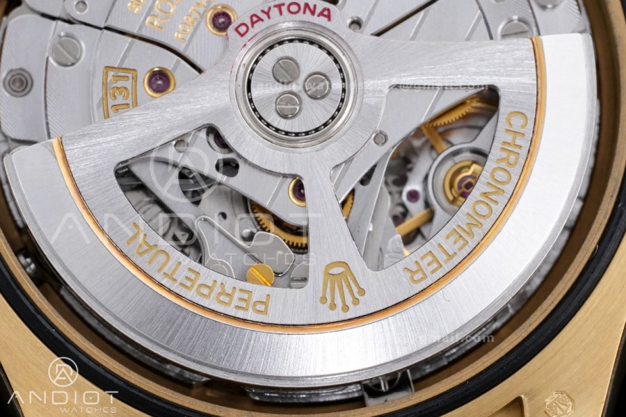 2025 Daytona 126518 YG QF 1:1 Best Edition Meteorite Dial on Oysterflex Strap QF4131 V10 (Gain Weight)