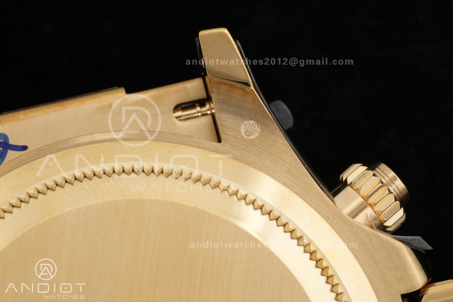 2025 Daytona 126518 YG QF 1:1 Best Edition Meteorite Dial on Oysterflex Strap QF4131 V10 (Gain Weight)