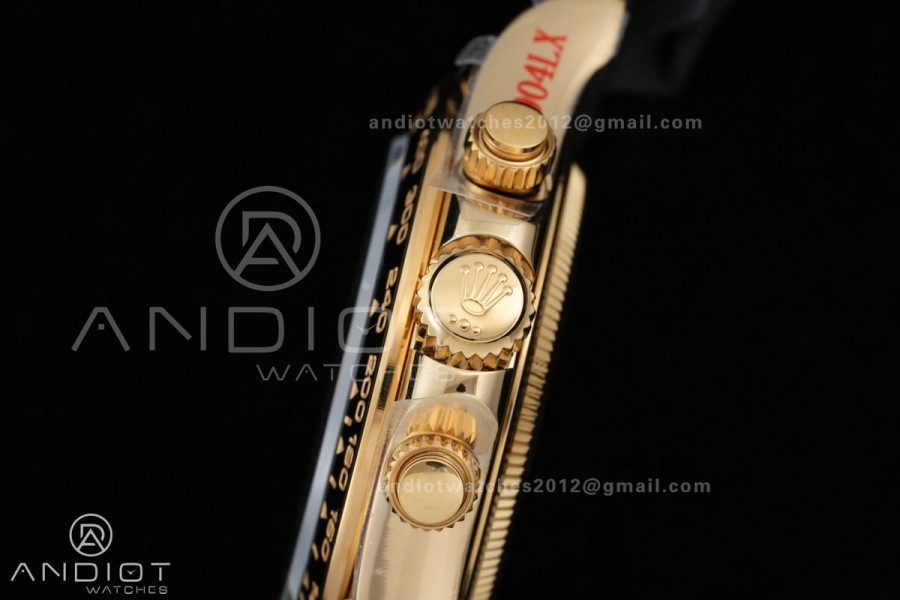 2025 Daytona 126518 YG QF 1:1 Best Edition Meteorite Dial on Oysterflex Strap QF4131 V10 (Gain Weight)