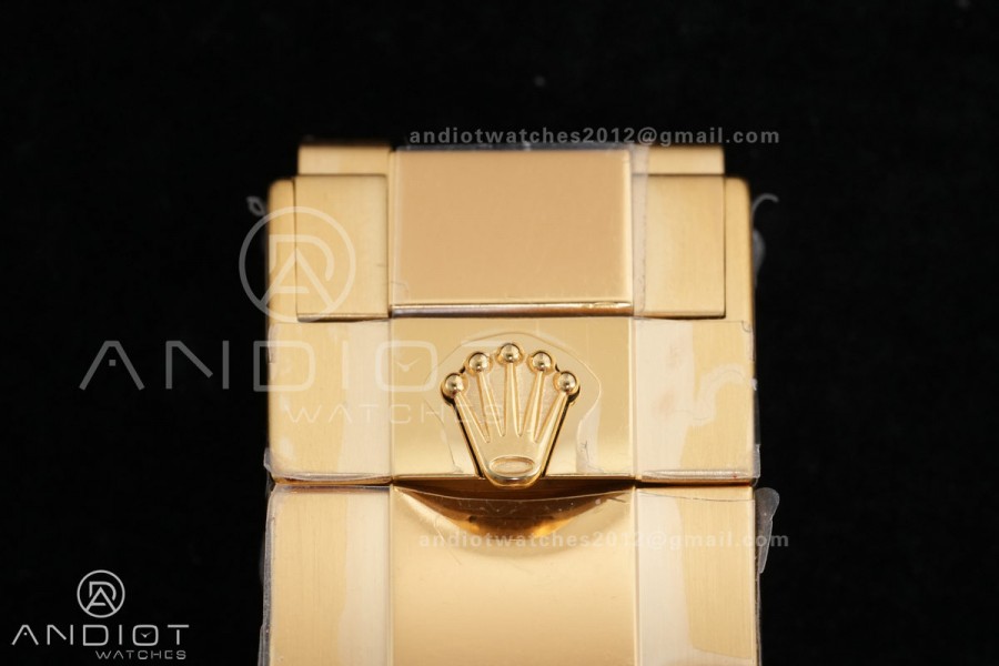 2025 Daytona 126518 YG QF 1:1 Best Edition Meteorite Dial on Oysterflex Strap QF4131 V10 (Gain Weight)