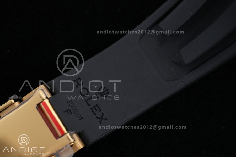 2025 Daytona 126518 YG QF 1:1 Best Edition Meteorite Dial on Oysterflex Strap QF4131 V10 (Gain Weight)