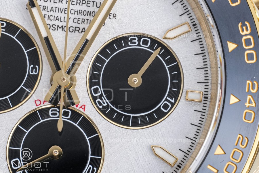 2025 Daytona 126518 YG QF 1:1 Best Edition Meteorite Dial on Oysterflex Strap QF4131 V10 (Gain Weight)