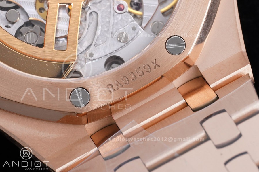 Royal Oak Chrono 26240 RG APSF 1:1 Best Edition Green Dial on RG Bracelet SA4401 Super Clone