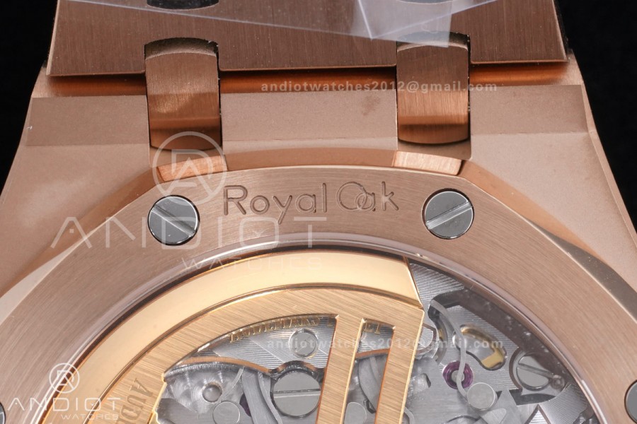 Royal Oak Chrono 26240 RG APSF 1:1 Best Edition Green Dial on RG Bracelet SA4401 Super Clone