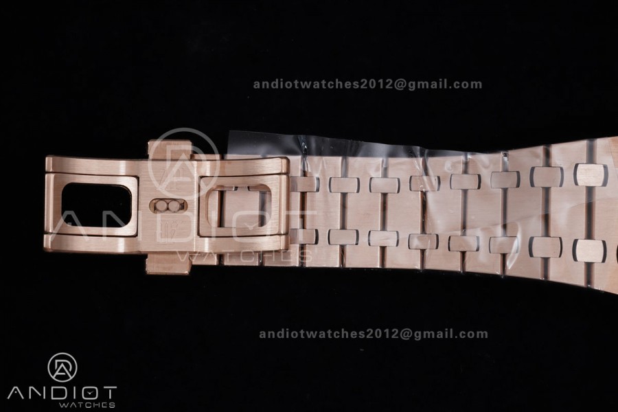 Royal Oak Chrono 26240 RG APSF 1:1 Best Edition Green Dial on RG Bracelet SA4401 Super Clone