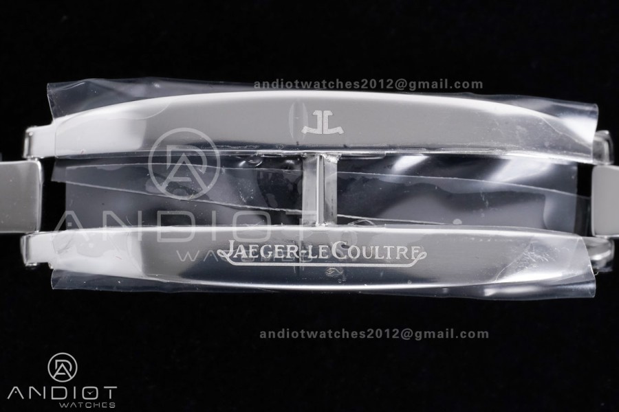 Master Ultra Thin Moon SS APSF 1:1 Best Edition Black Dial on Black Leather Strap SA925 Super Clone