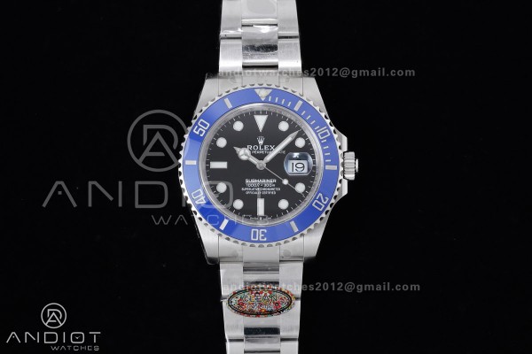 Submariner 41mm 126619 LB Blue Ceramic 904L Steel ...