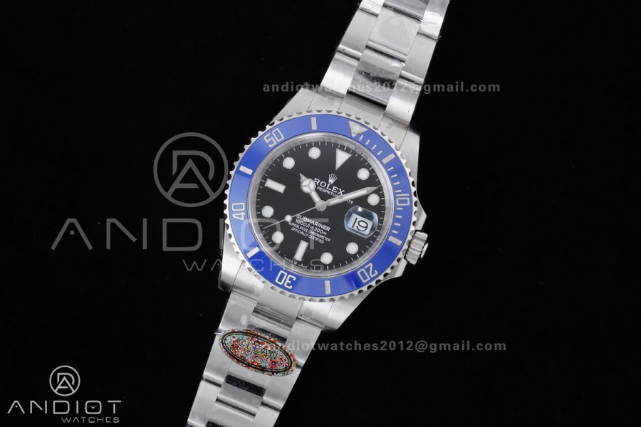 Submariner 41mm 126619 LB Blue Ceramic 904L Steel Clean 1:1 Best Edition VR3235