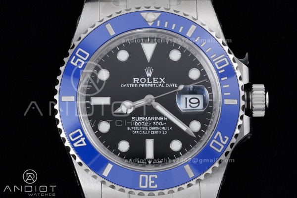 Submariner 41mm 126619 LB Blue Ceramic 904L Steel ...