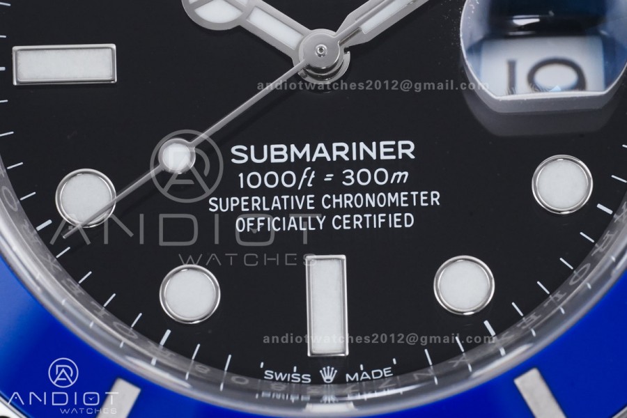 Submariner 41mm 126619 LB Blue Ceramic 904L Steel Clean 1:1 Best Edition VR3235