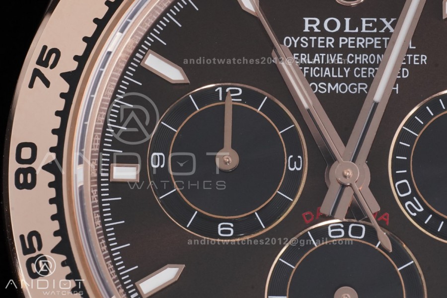 Daytona 126505 THBF 1:1 Best Edition Chocolate Dial on RG Bracelet SH4131