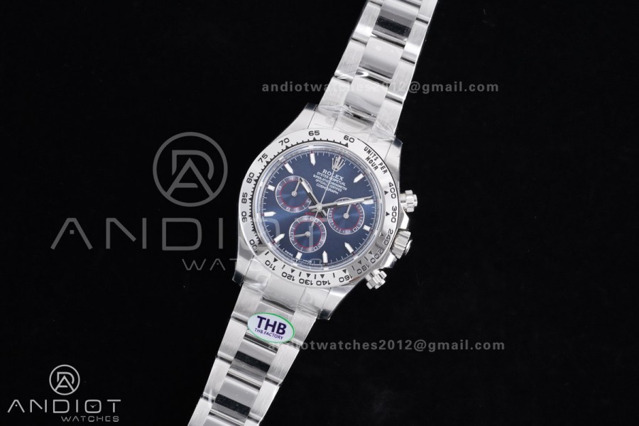 Daytona 126509 THBF 1:1 Best Edition Blue Dial on SS Bracelet SH4131