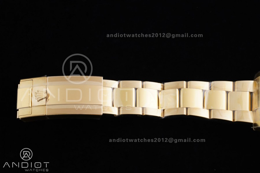 Daytona 126508 THBF 1:1 Best Edition Green/YG Dial on YG Bracelet SH4131