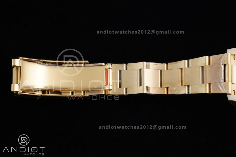 Daytona 126508 THBF 1:1 Best Edition Green/YG Dial on YG Bracelet SH4131