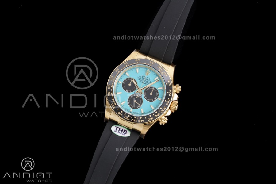 Daytona 126518 THBF 1:1 Best Edition Tiffany Blue Dial on Oysterflex Strap SH4131