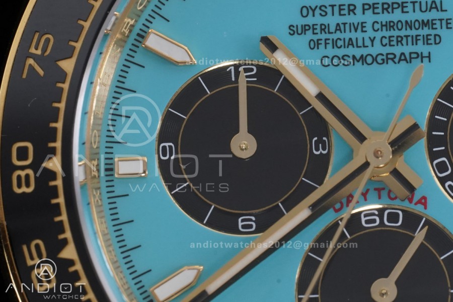Daytona 126518 THBF 1:1 Best Edition Tiffany Blue Dial on Oysterflex Strap SH4131