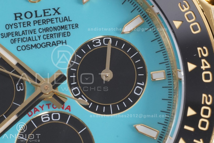 Daytona 126518 THBF 1:1 Best Edition Tiffany Blue Dial on Oysterflex Strap SH4131