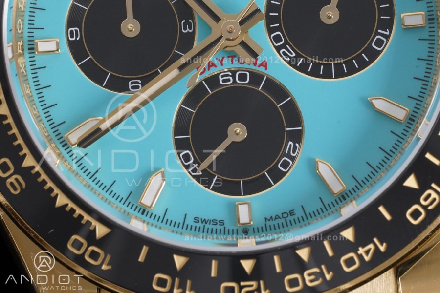 Daytona 126518 THBF 1:1 Best Edition Tiffany Blue Dial on Oysterflex Strap SH4131