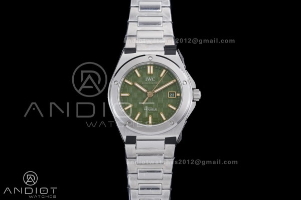 V7 Factory IWC Ingenieur IW328908 Green V2 Dial On SS Automatic A2892