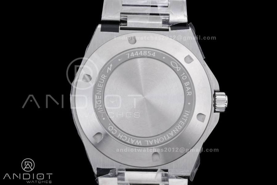 V7 Factory IWC Ingenieur IW328908 Green V2 Dial On SS Automatic A2892