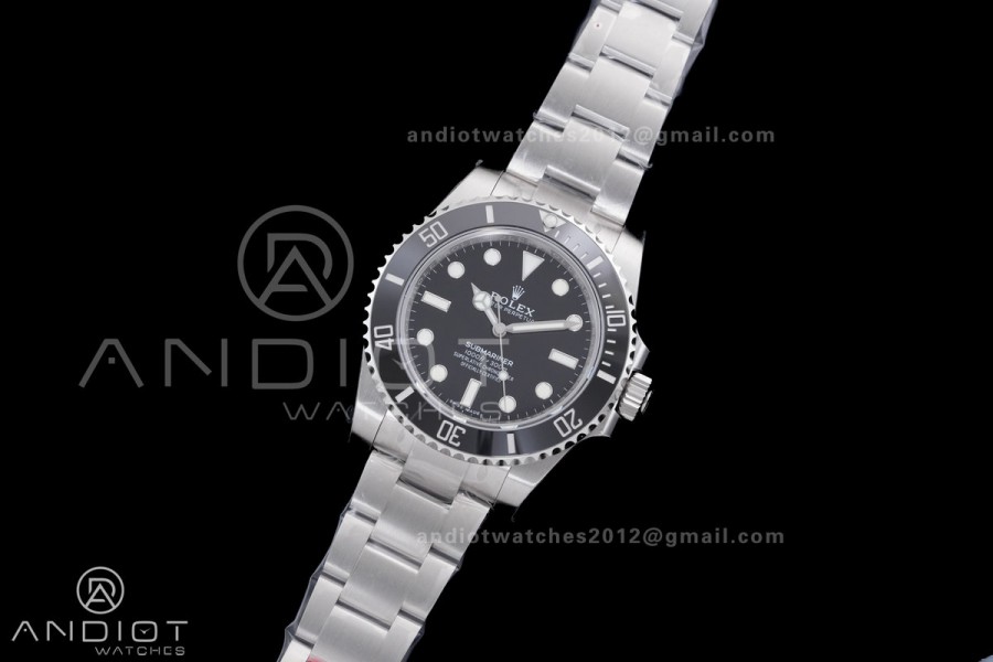 Submariner 114060 No Date Black Ceramic 904L Steel VSF 1:1 Best Edition VS3130