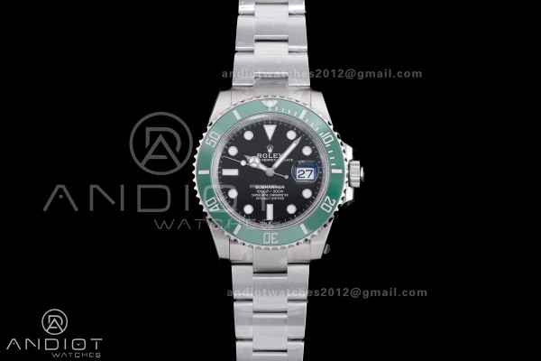 Submariner 41mm 126610 LV Starbucks 904L Steel VSF...