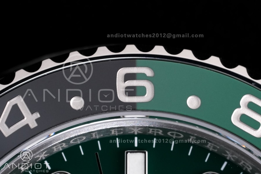 GMT-Master II 126729 VTNR 904L SS V3 VSF 1:1 Sprite Best Edition Green Dial On Oyster Bracelet DD3285
