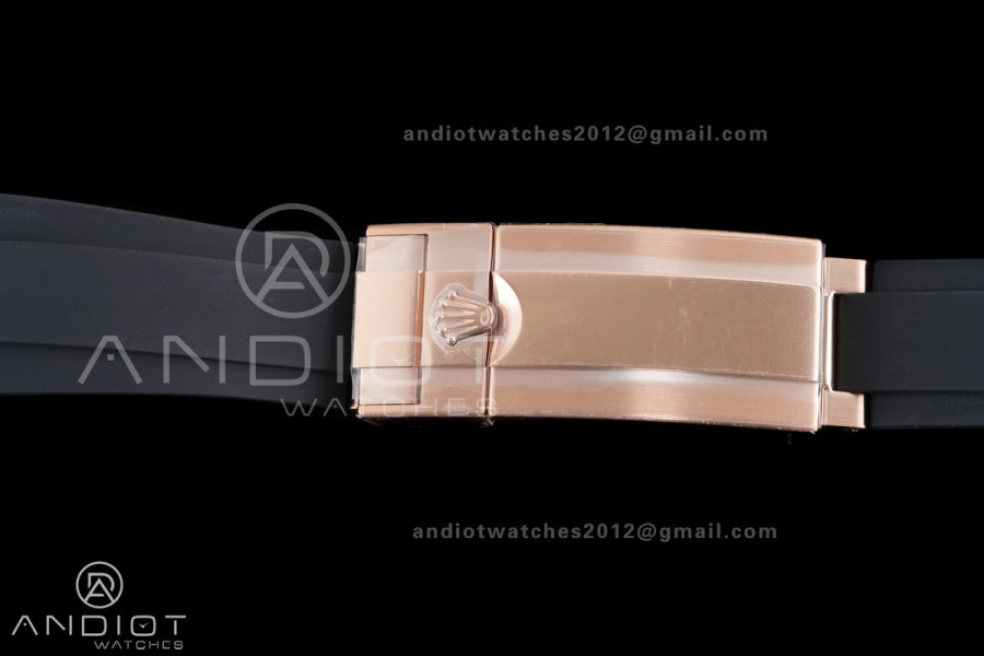 Daytona 126515 Gain Weight VSF 1:1 Best Edition RG Dial Black Sub-dial Stick Marker On Oyster-flex Strap DD4131