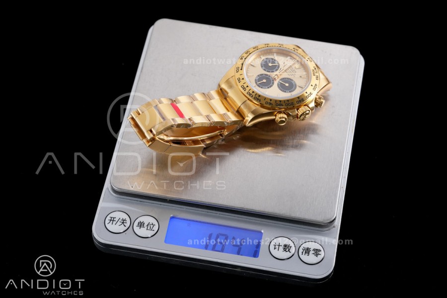 Daytona 126508 Gain Weight VSF 1:1 Best Edition YG Dial Black Sub-dial On Oyster Bracelet DD4131