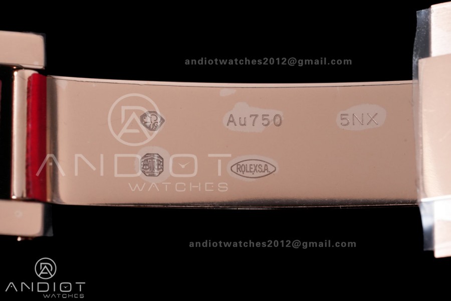Daytona 126505 Gain Weight VSF 1:1 Best Edition Black Dial RG Sub-dial On Oyster Bracelet DD4131