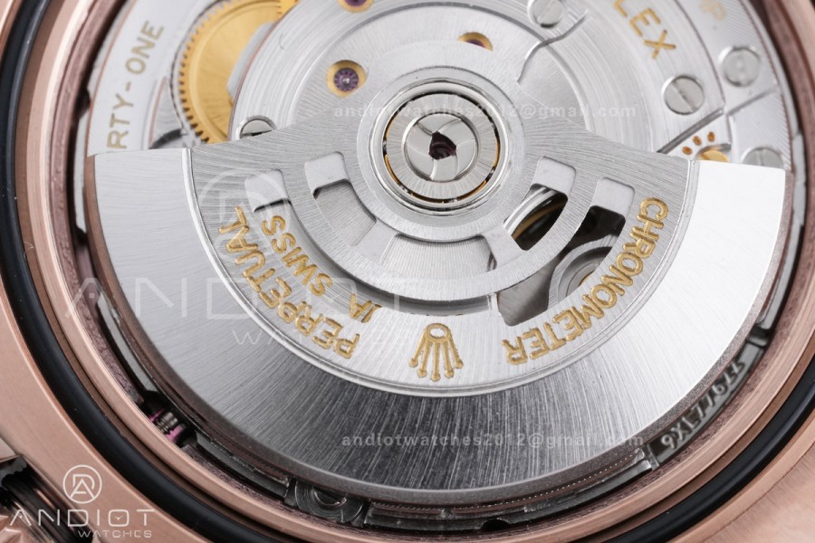 GMT Master II 126715 CHNR ARF Best Edition Tiger Iron Dial on RG Oyster Bracelet Sh3285