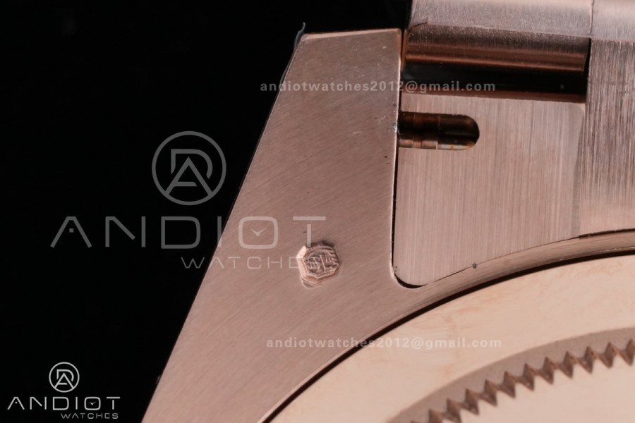 GMT Master II 126715 CHNR ARF Best Edition Tiger Iron Dial on RG Oyster Bracelet Sh3285
