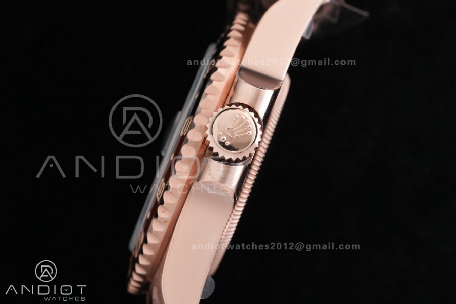 GMT Master II 126715 CHNR ARF Best Edition Tiger Iron Dial on RG Oyster Bracelet Sh3285